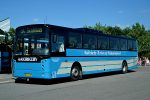 20.06.2016: Volvo B7R/Vest Contrast bussen “Annette” fra Aakirkeby Turist- og Selskabskørsel på busterminalen i Aakirkeby.