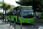 14.01.2016: Volvo B8RLE/Castrosua Magnus.E bus nr. 1218 på Calle Fomento lige ved Intercambiador i Santa Cruz.