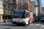 27.04.2017: Electric Transit 14TrSF trolleybus nr. 5540 på Mason Street lige før Market Street.