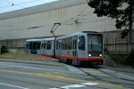 03.05.2016: Vogn nr. 1409 forlader endestationen ved Metro Center i Balboa Park.
