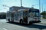 01.05.2016: Electric Transit 14TrSF trolleybus nr. 5432 på endestationen på hjørnet af La Playa Street og Cabrillo Street.