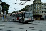 03.05.2016: Electric Transit 14TrSF trolleybus nr. 5442 på Church Street ved Duboce Street.