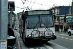 05.05.2016: Electric Transit 14TrSF trolleybus nr. 5574 på Castro Street ved 17th Street.