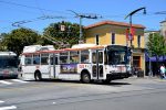 01.05.2017: Electric Transit 14TrSF trolleybus nr. 5559 på hjørnet af Palou Avenue og 3rd Street.