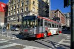 03.05.2017: Electric Transit 14TrSF trolleybus nr. 5476 på Mason Street lige før Market Street.