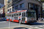 03.05.2017: Electric Transit 14TrSF trolleybus nr. 5476 på Mason Street ved Market Street.