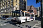 03.05.2017: Electric Transit 14TrSF trolleybus nr. 5526 på Mason Street lige før Market Street.