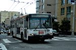 04.05.2016: Electric Transit 14TrSF trolleybus nr. 5630 på Sutter Street ved Van Ness Avenue.