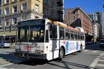 02.05.2017: Electric Transit 14TrSF trolleybus nr. 5515 på Mason Street lige før Market Street.