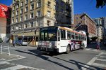 03.05.2017: Electric Transit 14TrSF trolleybus nr. 5538 på Mason Street lige før Market Street.