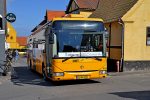 16.06.2017: Irisbus Crossway bus nr. 4436 fra Lokalbus i Ishøj (chartret af Gudhjem Bus) i krydset mellem Pilegade og Vestergade i Allinge.