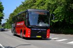 18.06.2017: Volvo B9R/Vest Horisont bus fra Svaneke-Nexø Bustrafik på Haslevej ved Nordskoven i Rønne.