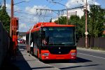 21.08.2017: Škoda 31Tr SOR ledtrolleybus nr. 6824 på Vrakunská ved stoppestedet Priekopnícka.