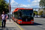 21.08.2017: Škoda 31Tr SOR ledtrolleybus nr. 6830 på Prievozská.