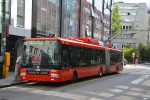 22.08.2017: Škoda 31Tr SOR ledtrolleybus nr. 6827 ved endestationen ved Nemocnica sv. Michala (Sankt Michaels Hospital) på Cintorínska i det centrale Bratislava.