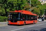 23.08.2017: Škoda 30Tr SOR trolleybus nr. 6015 på Žilinská ved Stefanovičova.