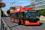 20.08.2017: Škoda 30Tr SOR trolleybus nr. 6028 på Hodžovo námestie.