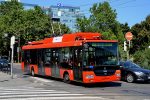 23.08.2017: Škoda 30TrDG SOR trolleybus nr. 6104 på Kollárovo námestie.