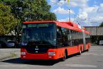 21.08.2017: Škoda 31Tr SOR ledtrolleybus nr. 6861 på endestationen ved Cintorín Vrakuňa (Vrakuňa Kirkegård).