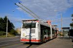 21.08.2017: Škoda/Irisbus 25Tr ledtrolleybus nr. 6702 på gaden Hany Meličkovej ved stoppestedet af samme navn.
