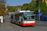 21.08.2017: Škoda/Irisbus 25Tr ledtrolleybus nr. 6703 på vej op ad Molecova.
