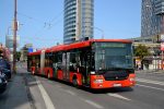 22.08.2017: SOR NB 18 City ledbus nr. 2849 på Mlynské nivy ved Bratislavas centrale busstation. Vognen er fra 2010.