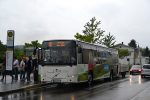 18.08.2017: Volvo 8700LE bus med cykeltrailer ved Kleinbahnhof Binz.