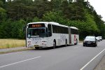 14.06.2018: Volvo B12MA-55 bus nr. 37 fra John's Turistfart på Søndre Landevej ved Stampen mellem Lufthavnen og Rønne.