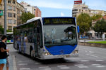 19.09.2018: Mercedes Benz Citaro standard dieselbus nr. 064 på Plaça d'Espanya.