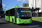 15.01.2019: Volvo B8RLE/Castrosua Magnus.E bus nr. 1214 i krydset mellem Avenida tres de Mayo og Calle Fomento.