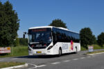 13.06.2019: Volvo B7R-72 bus nr. 31 fra John's Turistfart på Søndre Ringvej ved Strandvejen i udkanten af Rønne.