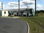 21.08.2019: Tatra KT4DCG vogntog med nr. 149 og 249 på endestationen ved Campus Jungfernsee.