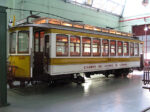 14.11.2008: Bogiemotorvogn nr. 330 blev leveret til Carris i 1906. Den er bygget af J. G. Brill Company og var i drift indtil 1983.