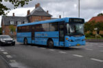 06.09.2020: Scania OmniLine bussen “Solejma” fra Gudhjem Bus på Munch Petersens Vej ved Rønne H.