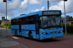 04.09.2020: Scania OmniLine bussen “Solejma” fra Gudhjem Bus i krydset mellem Paradisvej og Nørremøllevej.