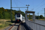 18.09.2020:  ODEG Desiro nr. 4746 307/807 på pendullinje RE9 Sassnitz - Lietzow t/r på Bahnhof Lietzow.