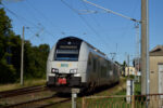 18.09.2020: ODEG Siemens Desiro nr. 4746 301/801 på vej ind på Bahnhof Sassnitz lige efter at have krydset Merkelstraße.