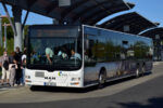 19.09.2020: MAN Lion's City L bus på Busbahnhof Sassnitz.