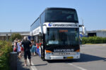 17.06.2021: SETRA S431DT/Kässbohrer Kombardo Expres bus fra Vikingbus ved Velkomstcentret i Rønne.