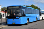 07.10.2021: Scania/Vest Contrast bus fra Gudhjem Bus på busterminalen i Aakirkeby.