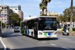 27.09.2021: Iveco Urbanway 12M CNG bus nr. 565 på Plaça d'Espanya.