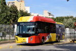27.09.2021: Scania/Castrosua Magnus.E CNG bus nr. 13016 på Carrer del Marquès de la Fontsanta ved opkørslen fra Palmas busstation.
