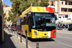 27.09.2021: Scania/Castrosua Magnus.E CNG bus nr. 13106 på Carrer de Gabriel Maura lige før Palmas busstation