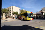 27.09.2021: Scania/Castrosua Magnus.E CNG bus nr. 3116 i krydset mellem Carrer de Gabriel Maura og Carrer del Marquès de la Fontsanta lige før nedkørslen til Palmas busstation.