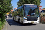18.06.2022: Scania Citywide LE bussen “Connie” på Pilegade i Allinge.