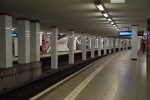 21.10.2021: S-Bahnhof Potsdamer Platz ligger i tunnelen for Berlins nord-sydgående S-baner, linjerne 1 og 2 samt 25 og 26.