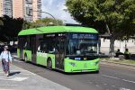 16.01.2023: Vectia Veris.12 hybrid bus nr. 0201 på Calle Vicente Álvarez Pedreira.