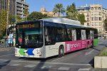 05.10.2023: MAN A26 Lion's City 15 meter CNG bus nr. 354 på Plaça d'Espanya.
