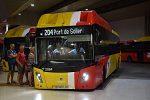 02.10.2023: Scania/Castrosua Magnus.E 15 meter CNG bus nr. 2064 på den underjordiske Estació Intermodal i Palma de Mallorca.
