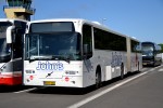 11.06.2015: Volvo B12MA-55 bus nr. 37 fra John's Turistfart ved Bornholms Lufthavn parat til at transportere de første af mange passagerer til Folkemødet.